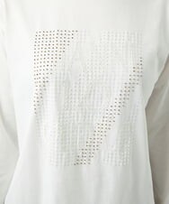 NGKED03200 GIANNI LO GIUDICE(ジャンニ ロ ジュディチェ) [日本製]ロゴカットソー ホワイト