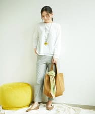 NGKED03200 GIANNI LO GIUDICE(ジャンニ ロ ジュディチェ) [日本製]ロゴカットソー ホワイト