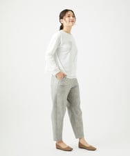 NGKED03200 GIANNI LO GIUDICE(ジャンニ ロ ジュディチェ) [日本製]ロゴカットソー ホワイト