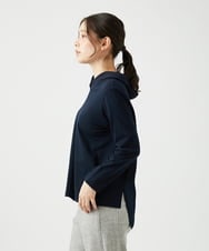 NGKED04150 GIANNI LO GIUDICE(ジャンニ ロ ジュディチェ) [日本製]ハイゲージ天竺カットソー ネイビー