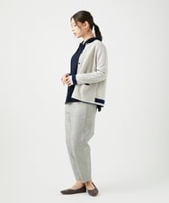 NGKED04150 GIANNI LO GIUDICE(ジャンニ ロ ジュディチェ) [日本製]ハイゲージ天竺カットソー ネイビー