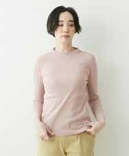 NGKET04110 GIANNI LO GIUDICE(ジャンニ ロ ジュディチェ) [洗える・日本製]コットンチュールプルオーバー ピンク
