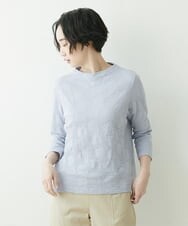 NGKET05130 GIANNI LO GIUDICE(ジャンニ ロ ジュディチェ) [日本製]MVSドットシャーリングハイネックカットソー ライトブルー