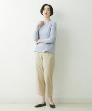 NGKET05130 GIANNI LO GIUDICE(ジャンニ ロ ジュディチェ) [日本製]MVSドットシャーリングハイネックカットソー ライトブルー