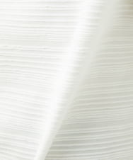 NGKEW21160 GIANNI LO GIUDICE(ジャンニ ロ ジュディチェ) [洗える・日本製]ピンタックボーダーカットソー ホワイト