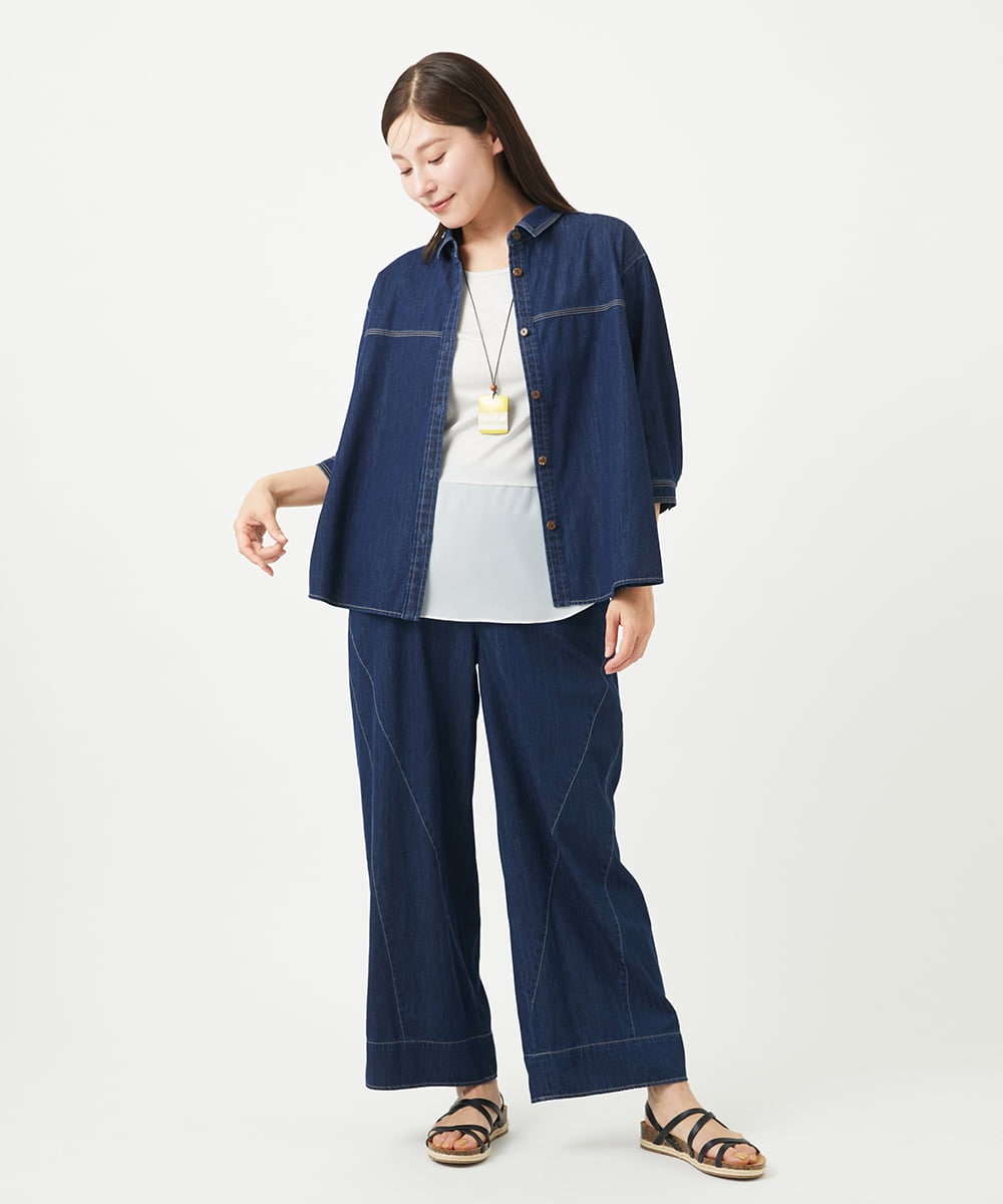 NGKGA27100 GIANNI LO GIUDICE(ジャンニ ロ ジュディチェ) [洗える・日本製]リヨセルコットンスパイラル天竺タンクトップ ライトグレー