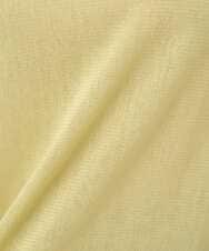 NGKGD13120 GIANNI LO GIUDICE(ジャンニ ロ ジュディチェ) [洗える・日本製]コットンチュールカットソー イエロー