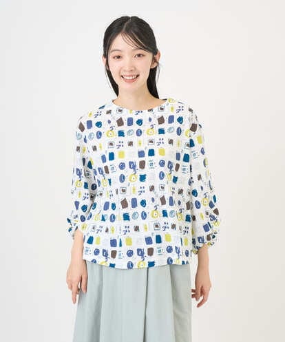 NGKGD20230  [洗える・日本製]マーベラステンジクプリントカットソー