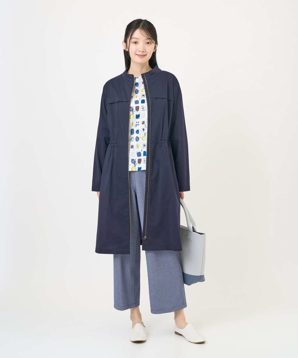 NGKGD20230 GIANNI LO GIUDICE(ジャンニ ロ ジュディチェ) [洗える・日本製]マーベラステンジクプリントカットソー グリーン