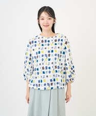 NGKGD20230 GIANNI LO GIUDICE(ジャンニ ロ ジュディチェ) [洗える・日本製]マーベラステンジクプリントカットソー グリーン