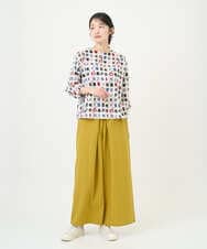 NGKGD20230 GIANNI LO GIUDICE(ジャンニ ロ ジュディチェ) [洗える・日本製]マーベラステンジクプリントカットソー グリーン