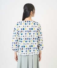 NGKGD20230 GIANNI LO GIUDICE(ジャンニ ロ ジュディチェ) [洗える・日本製]マーベラステンジクプリントカットソー グリーン