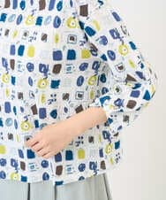 NGKGD20230 GIANNI LO GIUDICE(ジャンニ ロ ジュディチェ) [洗える・日本製]マーベラステンジクプリントカットソー グリーン