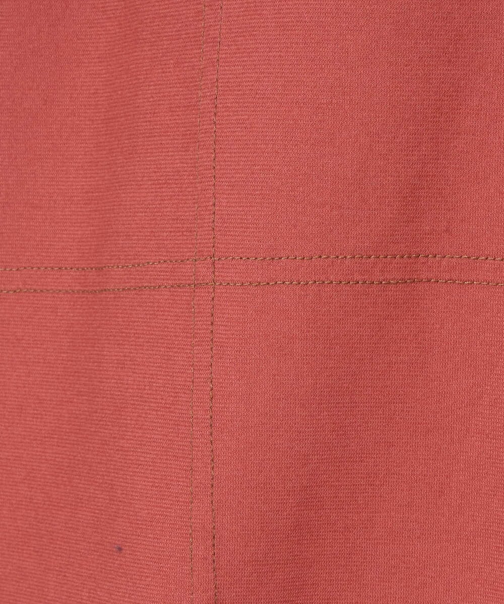 NGKGE41190 GIANNI LO GIUDICE(ジャンニ ロ ジュディチェ) [洗える]クールローレルノースリーブカットソー オレンジ