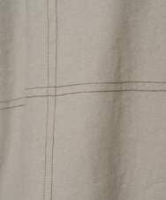 NGKGE41190 GIANNI LO GIUDICE(ジャンニ ロ ジュディチェ) [洗える]クールローレルノースリーブカットソー オレンジ