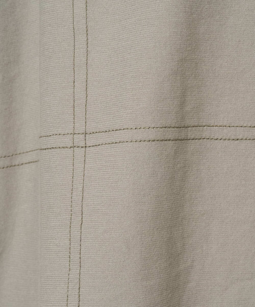 NGKGE41190 GIANNI LO GIUDICE(ジャンニ ロ ジュディチェ) [洗える]クールローレルノースリーブカットソー オレンジ