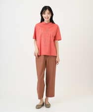 NGKGE42180 GIANNI LO GIUDICE(ジャンニ ロ ジュディチェ) [洗える・日本製]天竺シルケットカットソー ピンク