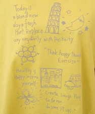 NGKGE42180 GIANNI LO GIUDICE(ジャンニ ロ ジュディチェ) [洗える・日本製]天竺シルケットカットソー イエロー