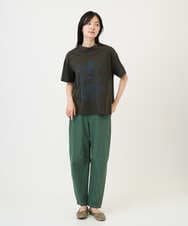 NGKGE42180 GIANNI LO GIUDICE(ジャンニ ロ ジュディチェ) [洗える・日本製]天竺シルケットカットソー カーキ