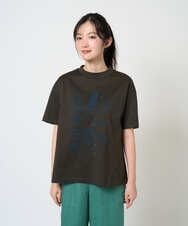 NGKGE42180 GIANNI LO GIUDICE(ジャンニ ロ ジュディチェ) [洗える・日本製]天竺シルケットカットソー カーキ