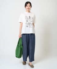 NGKGE42180 GIANNI LO GIUDICE(ジャンニ ロ ジュディチェ) [洗える・日本製]天竺シルケットカットソー カーキ