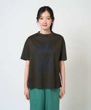 NGKGE42180 GIANNI LO GIUDICE(ジャンニ ロ ジュディチェ) [洗える・日本製]天竺シルケットカットソー カーキ