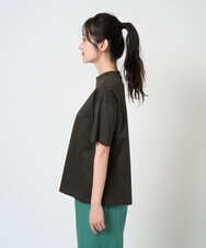 NGKGE42180 GIANNI LO GIUDICE(ジャンニ ロ ジュディチェ) [洗える・日本製]天竺シルケットカットソー カーキ