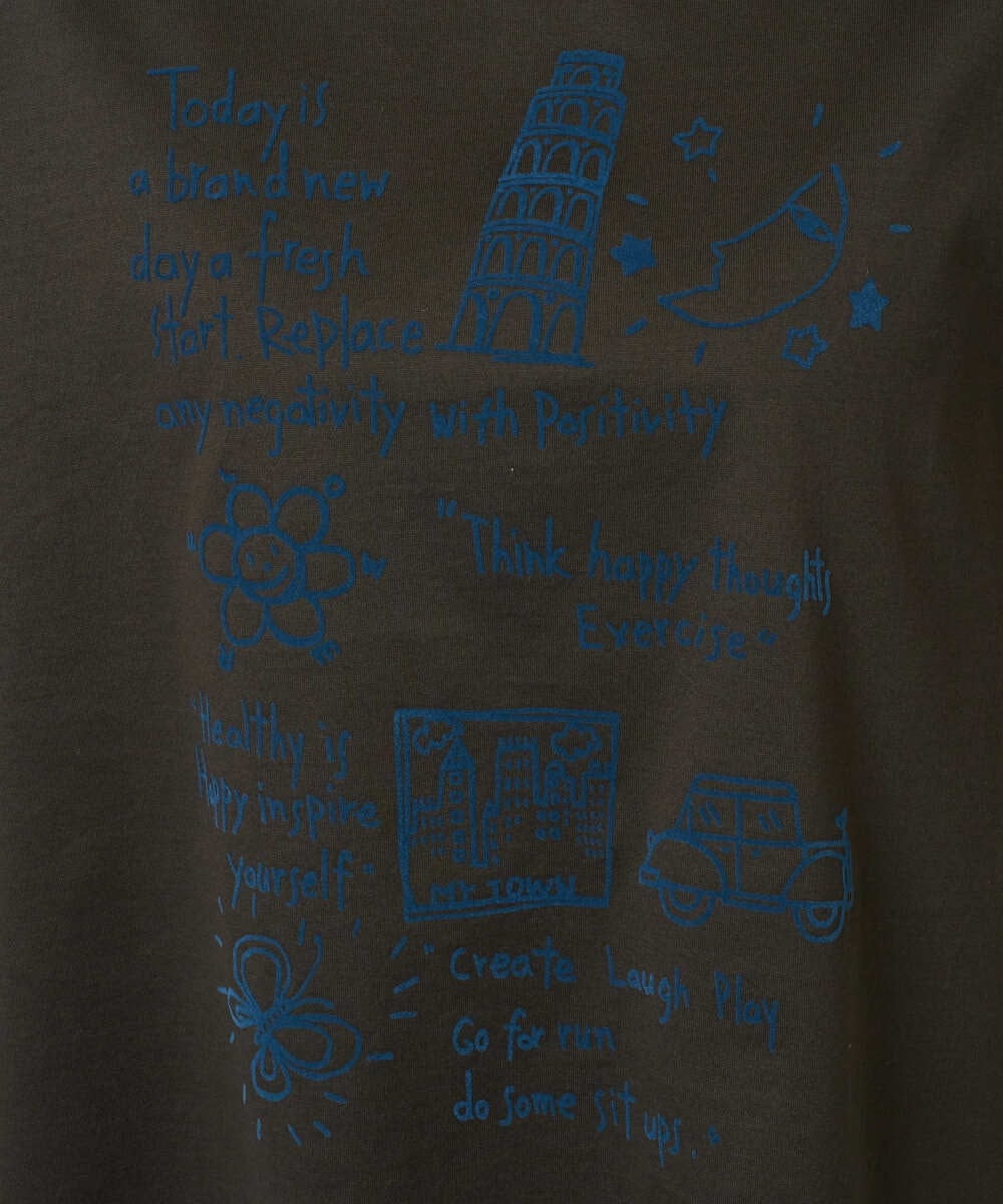 NGKGE42180 GIANNI LO GIUDICE(ジャンニ ロ ジュディチェ) [洗える・日本製]天竺シルケットカットソー カーキ