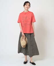 NGKGE42180 GIANNI LO GIUDICE(ジャンニ ロ ジュディチェ) [洗える・日本製]天竺シルケットカットソー カーキ