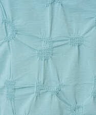 NGKGE46170 GIANNI LO GIUDICE(ジャンニ ロ ジュディチェ) [洗える・日本製]麻混シャーリングカットソー ライトブルー