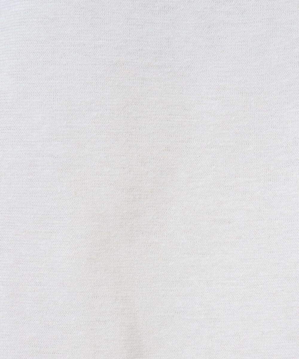 NGKGE48110 GIANNI LO GIUDICE(ジャンニ ロ ジュディチェ) [洗える・日本製]綿麻ボトルネック天竺カットソー ライトブルー