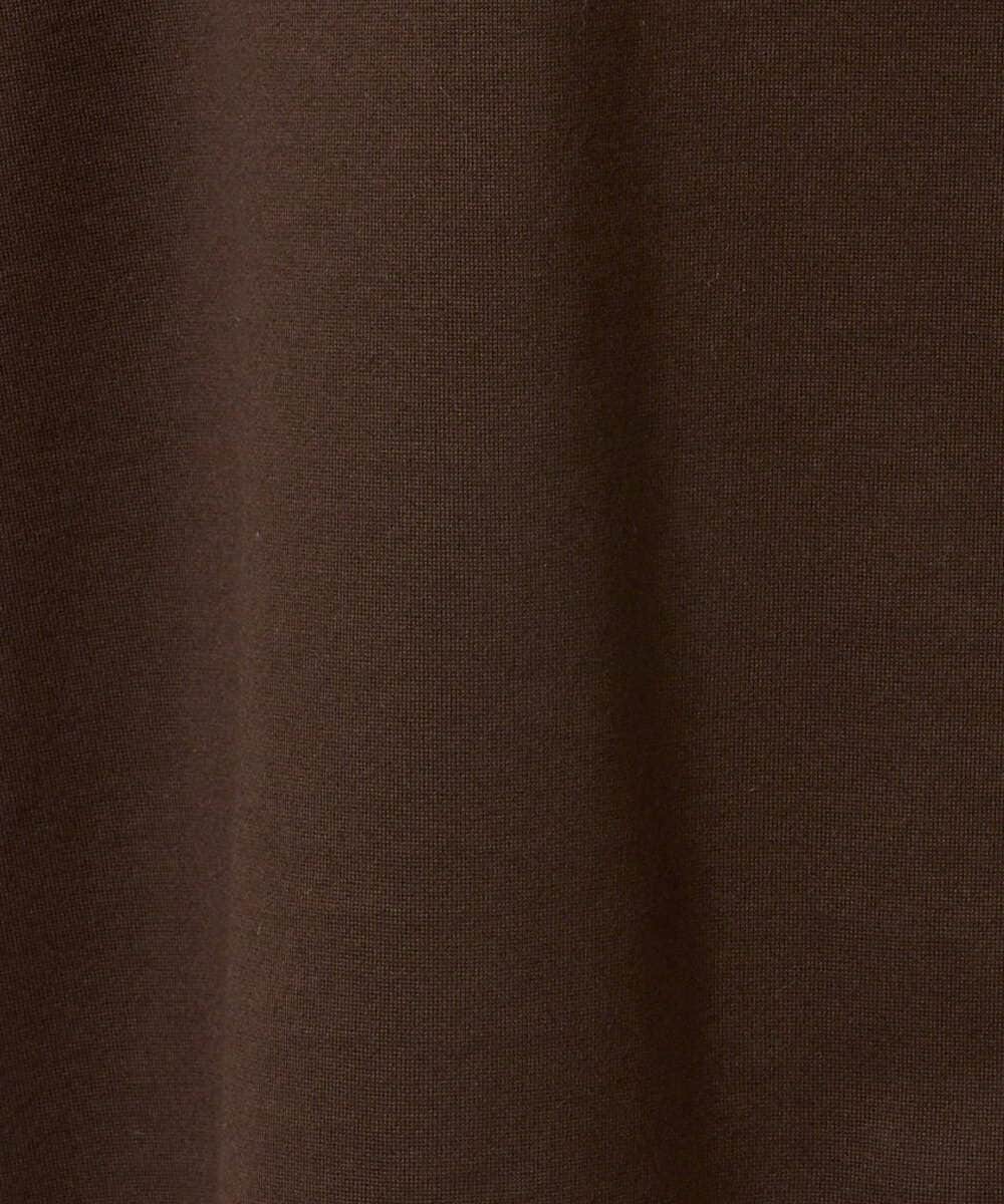 NGKGE52180 GIANNI LO GIUDICE(ジャンニ ロ ジュディチェ) [洗える・日本製]天竺シルケットカットソー ブラウン