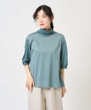 NGKGE52180 GIANNI LO GIUDICE(ジャンニ ロ ジュディチェ) [洗える・日本製]天竺シルケットカットソー ブラウン