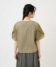 NGKGE53250 GIANNI LO GIUDICE(ジャンニ ロ ジュディチェ) [洗える・日本製]シルケット天竺カットソー カーキ