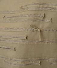 NGKGE53250 GIANNI LO GIUDICE(ジャンニ ロ ジュディチェ) [洗える・日本製]シルケット天竺カットソー カーキ