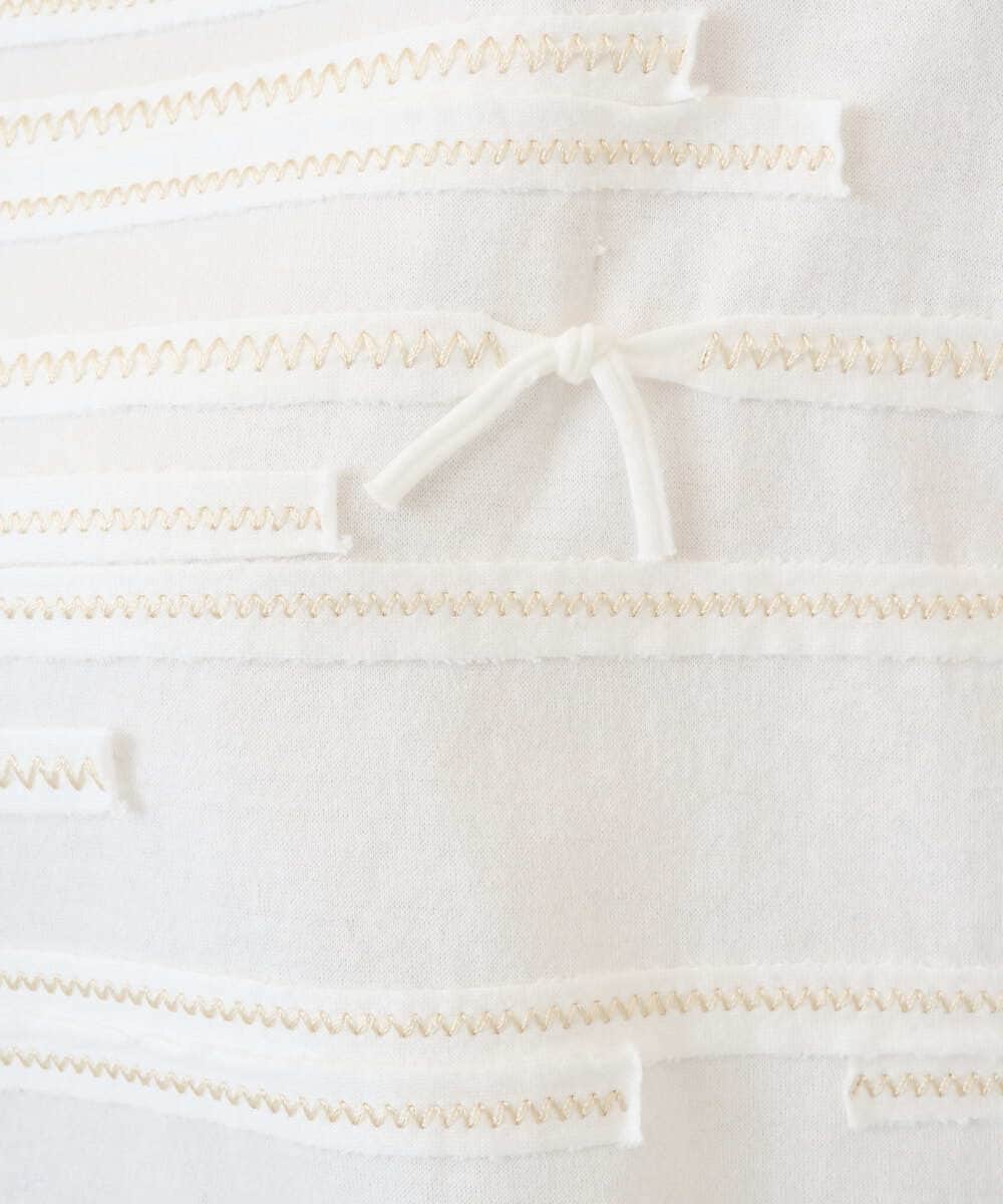 NGKGE53250 GIANNI LO GIUDICE(ジャンニ ロ ジュディチェ) [洗える・日本製]シルケット天竺カットソー ホワイト