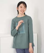 NGKGF34180 GIANNI LO GIUDICE(ジャンニ ロ ジュディチェ) [洗える・日本製]ハイゲージ天竺カットソー イエロー