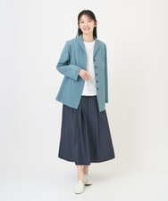 NGKGF35180 GIANNI LO GIUDICE(ジャンニ ロ ジュディチェ) [洗える・日本製]サイロコンパクトハイゲージ天竺カットソー オレンジ