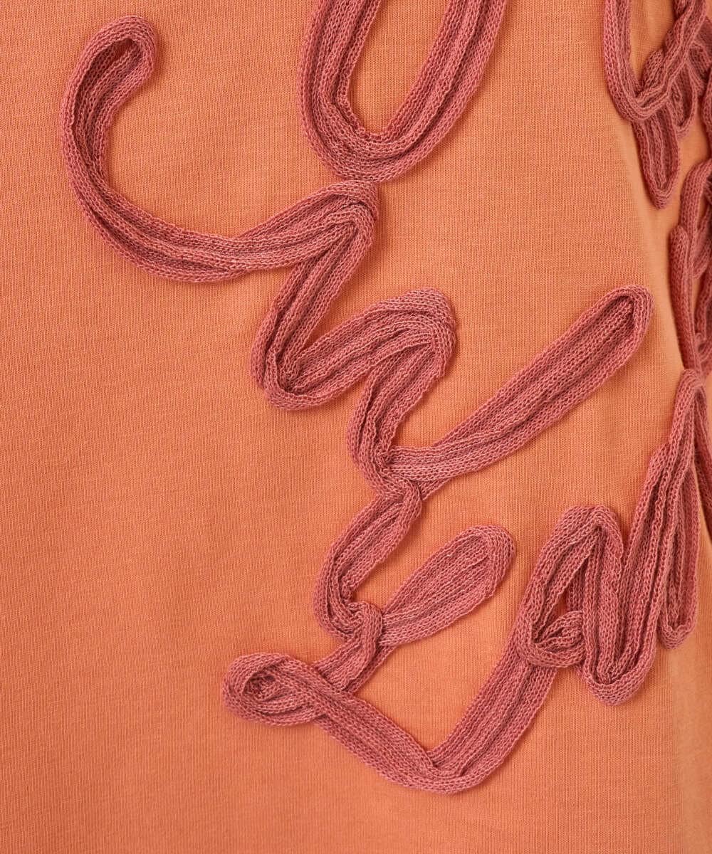 NGKGF35180 GIANNI LO GIUDICE(ジャンニ ロ ジュディチェ) [洗える・日本製]サイロコンパクトハイゲージ天竺カットソー オレンジ