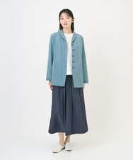 NGKGF35180 GIANNI LO GIUDICE(ジャンニ ロ ジュディチェ) [洗える・日本製]サイロコンパクトハイゲージ天竺カットソー ホワイト