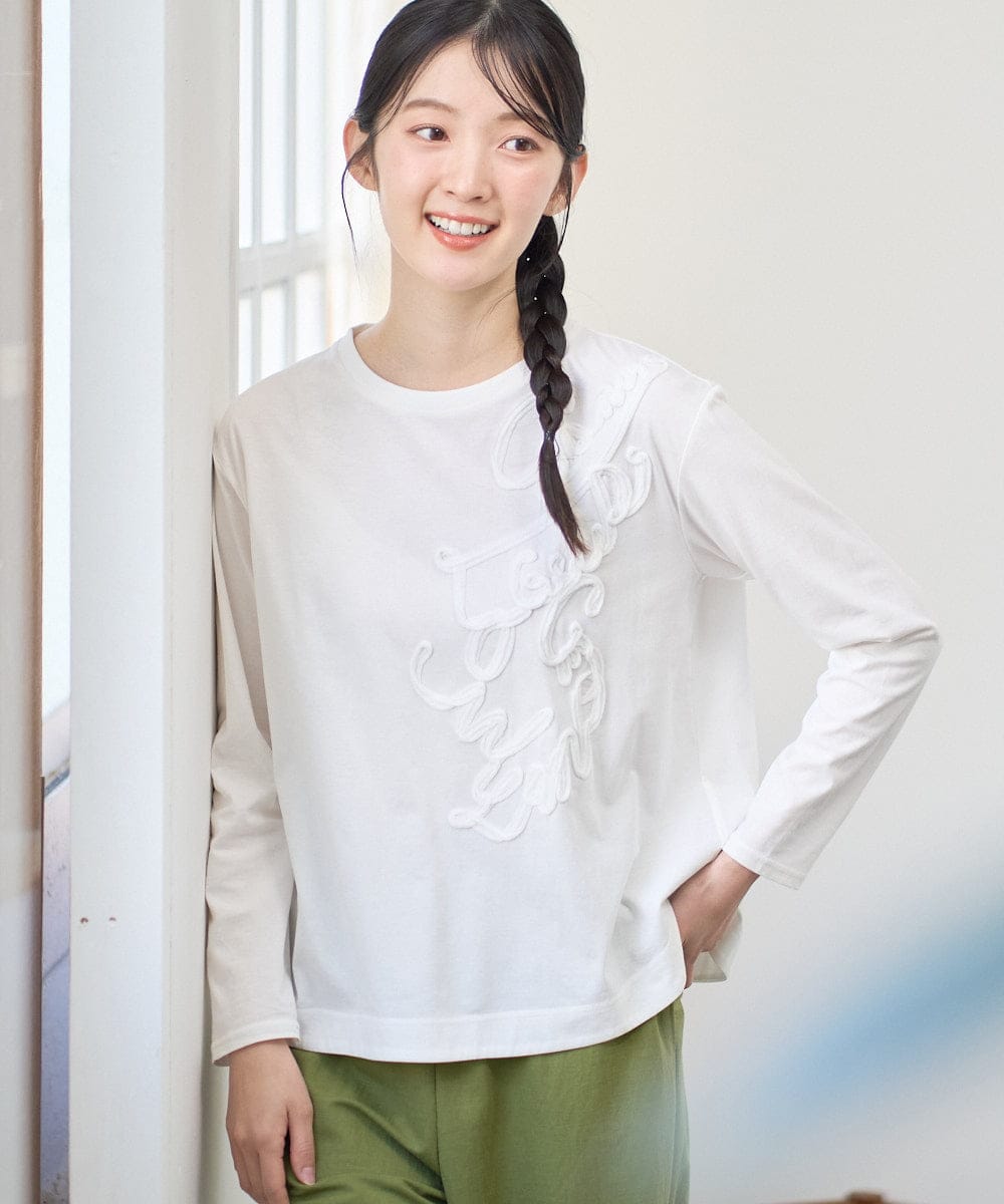 NGKGF35180 GIANNI LO GIUDICE [洗える・日本製]サイロコンパクトハイゲージ天竺カットソー