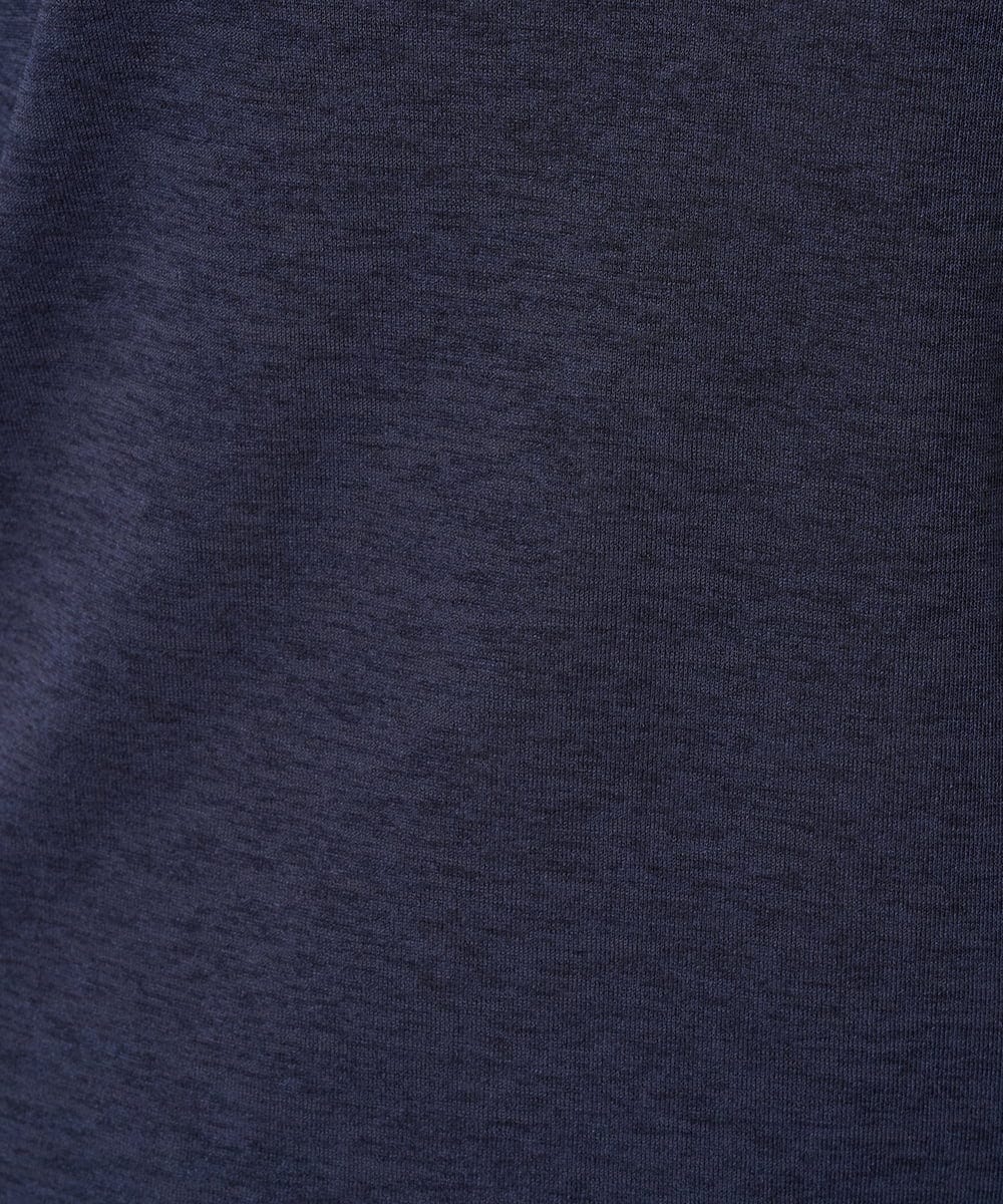 NGKGF56090 GIANNI LO GIUDICE(ジャンニ ロ ジュディチェ) [洗える・日本製]強撚フライスカットソー ネイビー