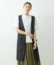 NGKGS30150 GIANNI LO GIUDICE(ジャンニ ロ ジュディチェ) [洗える・日本製]イレギュラーブロックジャガードプルオーバー ホワイト