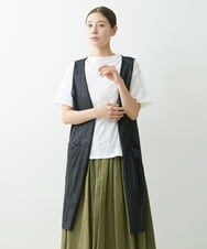 NGKGS30150 GIANNI LO GIUDICE(ジャンニ ロ ジュディチェ) [洗える・日本製]イレギュラーブロックジャガードプルオーバー ホワイト