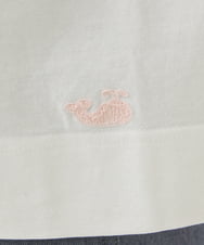 NGKGV22180 GIANNI LO GIUDICE(ジャンニ ロ ジュディチェ) [洗える]シルケットカノコ半袖プルオーバーカットソー ホワイト