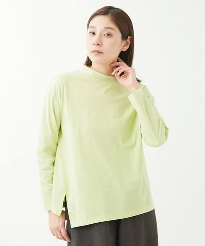 NGKGW41200 GIANNI LO GIUDICE [洗える]天竺イレギュラーヘムカットソー