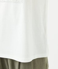 NGKHC06190 GIANNI LO GIUDICE(ジャンニ ロ ジュディチェ) [接触冷感・洗える・日本製]クールローレルスカイコット刺繍カットソー ホワイト