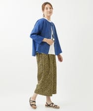 NGKHW01170 GIANNI LO GIUDICE(ジャンニ ロ ジュディチェ) [洗える]コットン天竺刺繍カットソー ホワイト