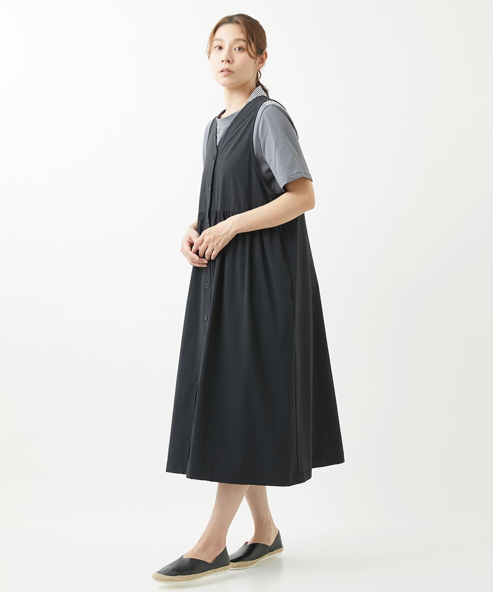 NGKHW01170 GIANNI LO GIUDICE(ジャンニ ロ ジュディチェ) [洗える]コットン天竺刺繍カットソー ダークグレー