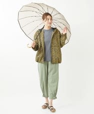 NGKHW01170 GIANNI LO GIUDICE(ジャンニ ロ ジュディチェ) [洗える]コットン天竺刺繍カットソー ダークグレー